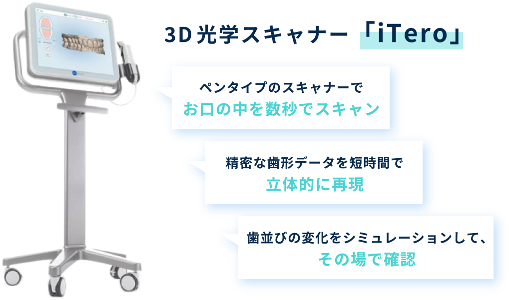 3D光学スキャナー「iTero」